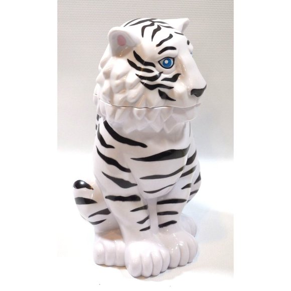 Ringling Bros and Barnum & Bailey Circus White Tiger Plastic Souvenir Mug /Stein - Picture 7 of 8